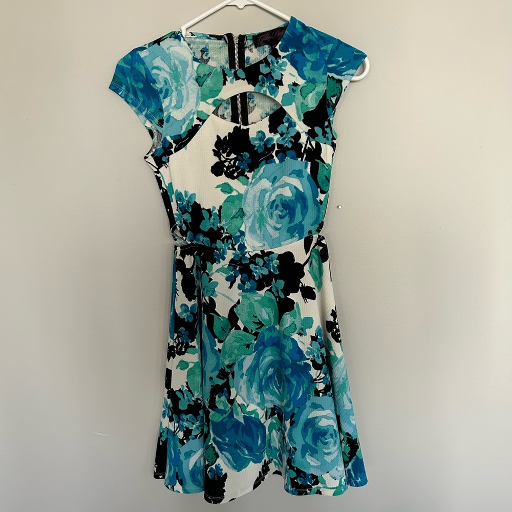 Short floral dress